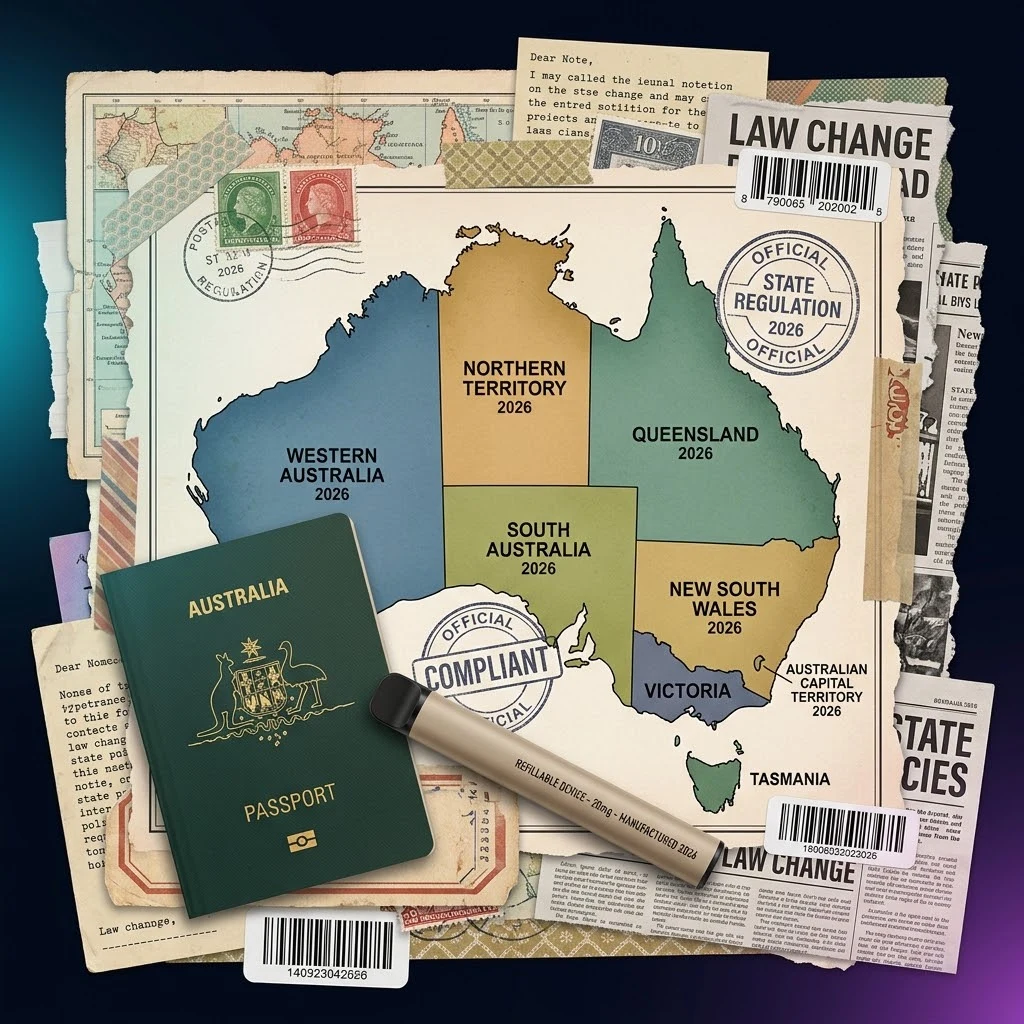 Australian Vaping Laws 2026 by State: What’s Legal Where You Live?