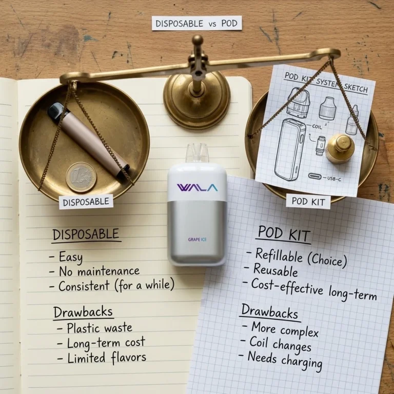 Disposable Vape vs Pod System: Which Should You Buy in 2026?