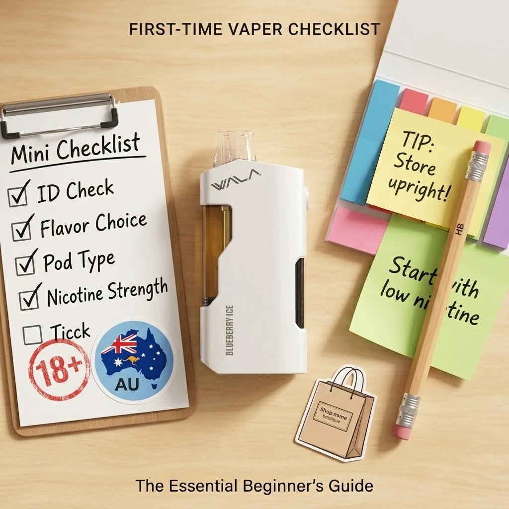 First-Time Vape Buyer Checklist for Australia (2026)