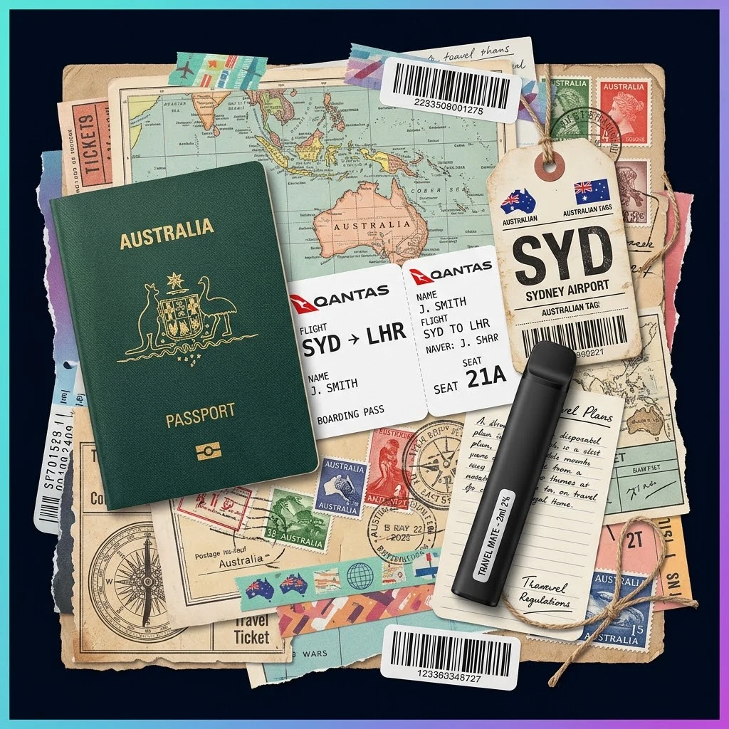 Flying With Vapes Abroad From Australia: Destination Rules Checklist (2026)