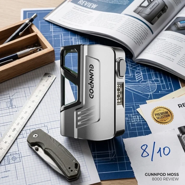 GUNNPOD MOSS 8000 Review (2026): The Compact 8,000-Puff Budget Vape Worth Your Money
