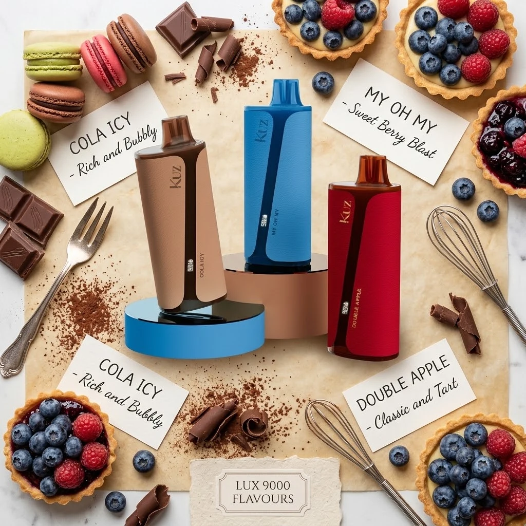 KUZ Lux 9000 Flavours Guide (2026): The Flavour Families Behind the Shop-Counter Favourite