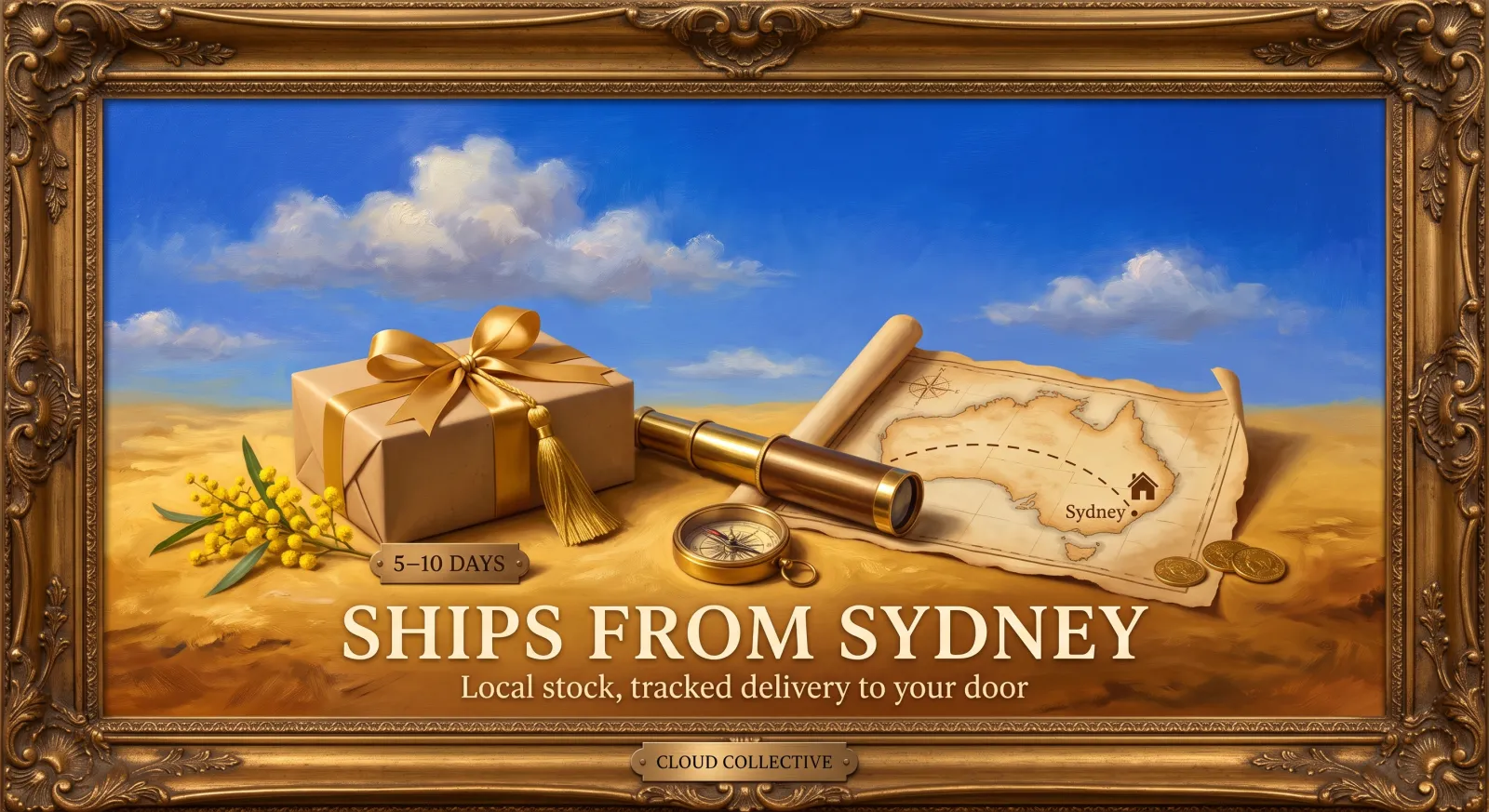 Ships from Sydney