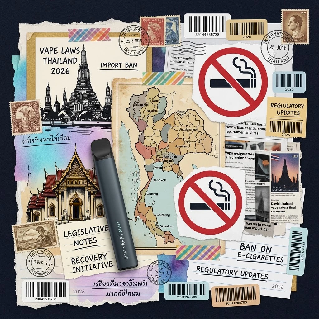 Vape Laws in Thailand 2026: Can You Take a Vape to Thailand?